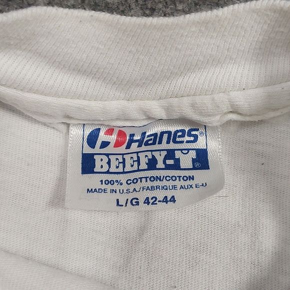 Vintage 1991 San Antonio Museum Of Art Single Stitch White T-Shirt Size Large - Picture 6 of 9